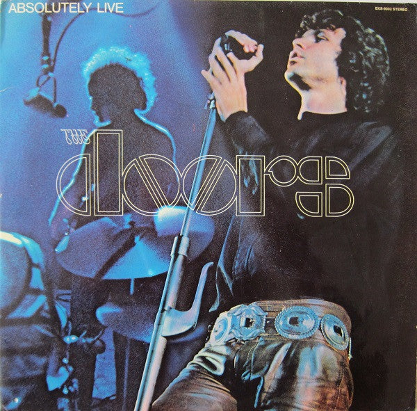 The Doors : Absolutely Live (2xLP, Album, Gol)