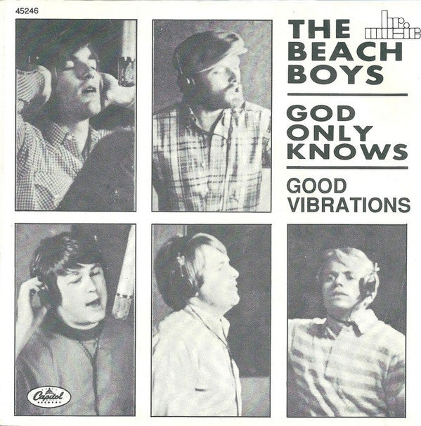 The Beach Boys : God Only Knows / Good Vibrations (7", Single, RE)