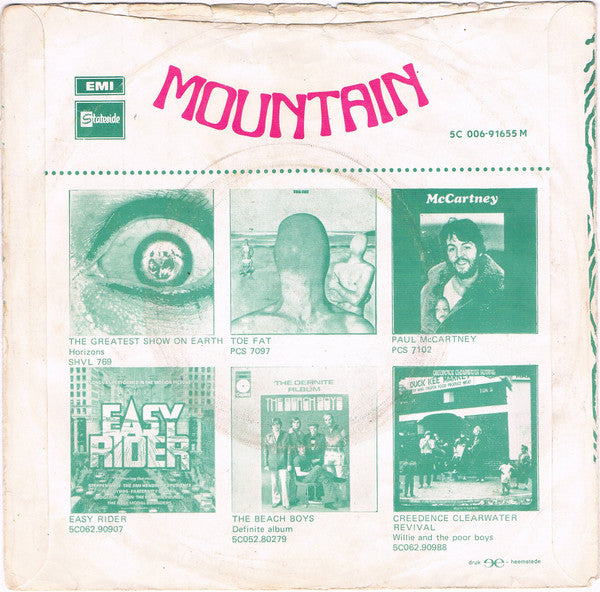 Mountain : Mississippi Queen (7", Single)