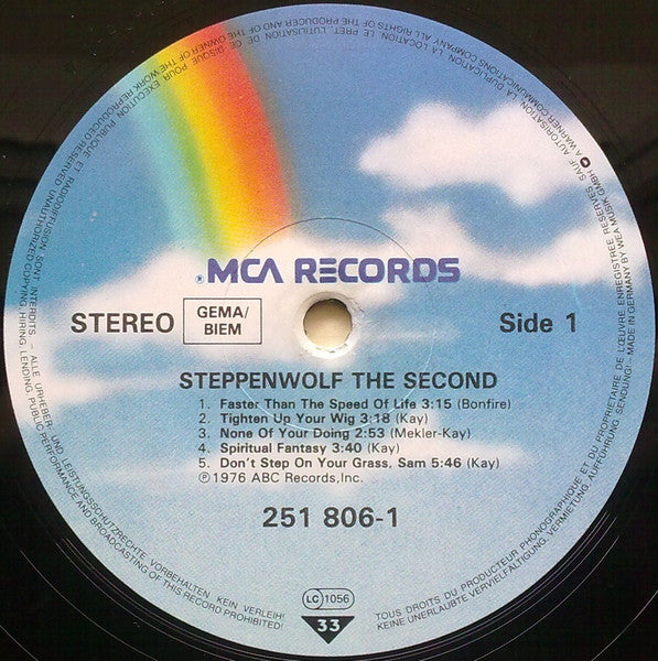 Steppenwolf : The Second (LP, Album, RE)