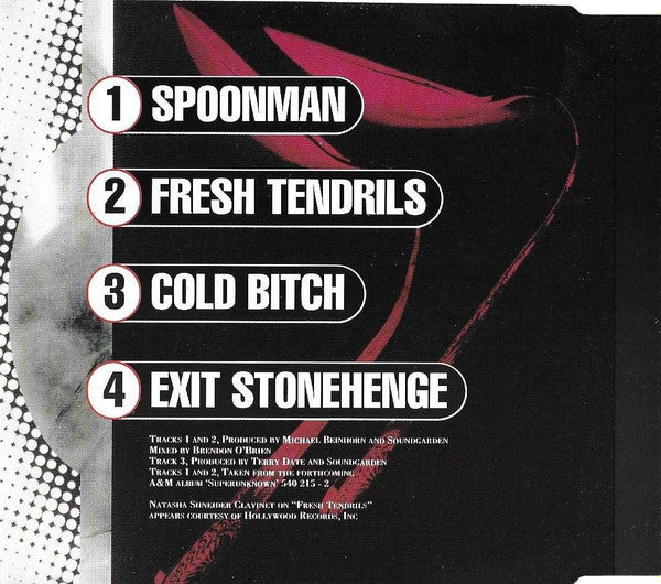 Soundgarden : Spoonman (CD, Single)