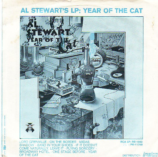 Al Stewart : Year Of The Cat (7", Single)