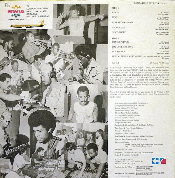 Pelham Goddard And Charlies Roots : KH Carnival Music (LP, Album)