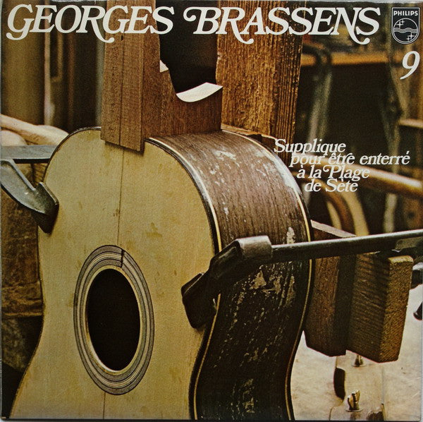 Georges Brassens : 9 - Supplique Pour Être Enterré À La Plage De Sète (LP, Album, RE, Gat)