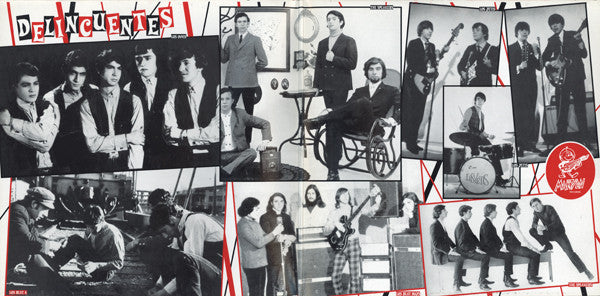 Various : Delincuentes (Jovenes Punks De América Latina) (LP, Comp)