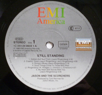 Jason & The Scorchers : Still Standing (LP, Album)
