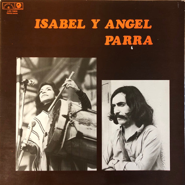 Isabel Y Angel Parra : Isabel Et Angel Parra (LP, Album, 3-S)