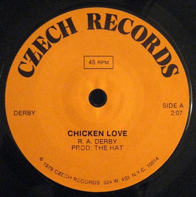 Robert Derby : Chicken Love / Don't Bee (7", Single)