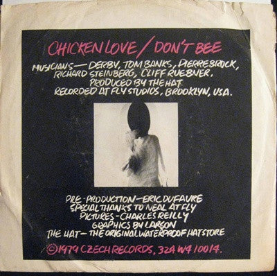 Robert Derby : Chicken Love / Don't Bee (7", Single)