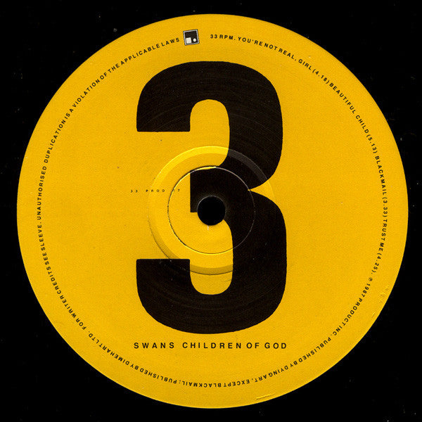 Swans : Children Of God (2xLP, Album)