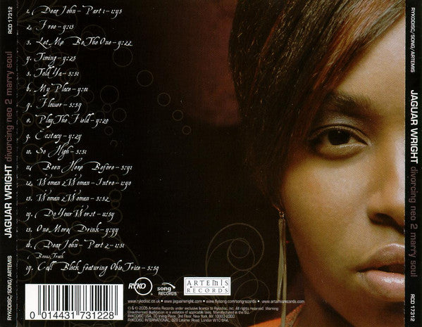 Jaguar Wright : Divorcing Neo 2 Marry Soul (CD, Album)