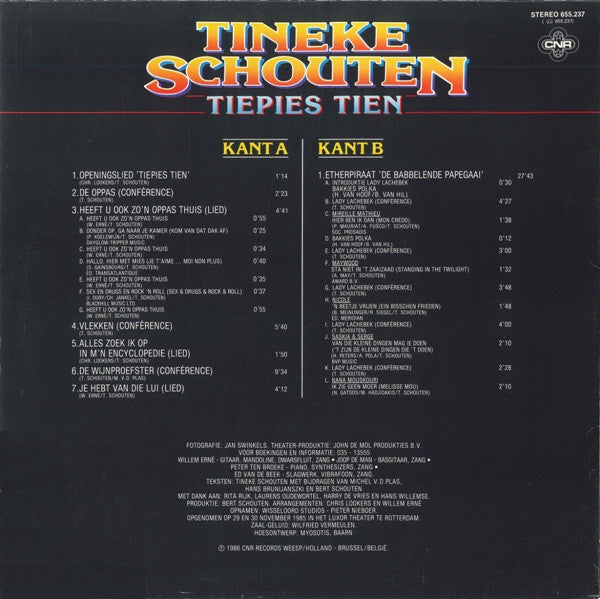 Tineke Schouten : Tiepies Tien (LP)