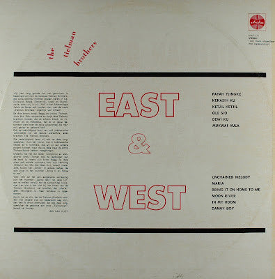 Tielman Brothers : East & West (LP, Album)