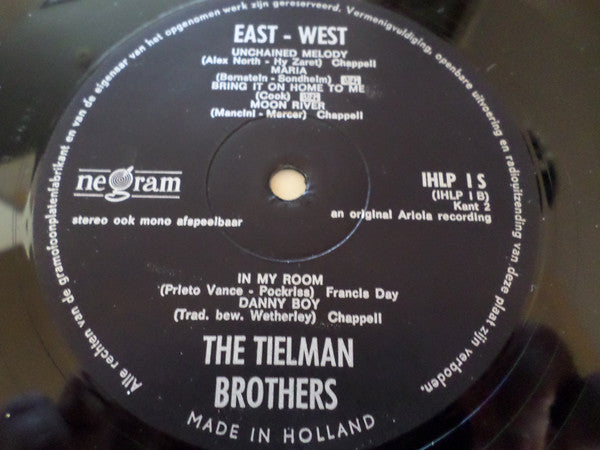 Tielman Brothers : East & West (LP, Album)