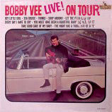 Bobby Vee : Live! On Tour (LP, Album, Mono)