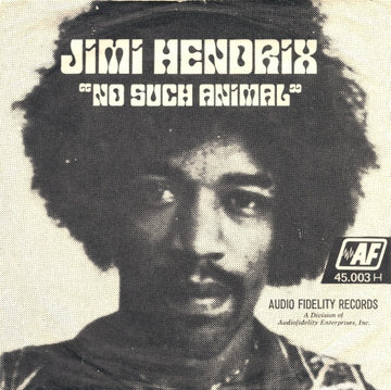 Jimi Hendrix : No Such Animal (7", Single)