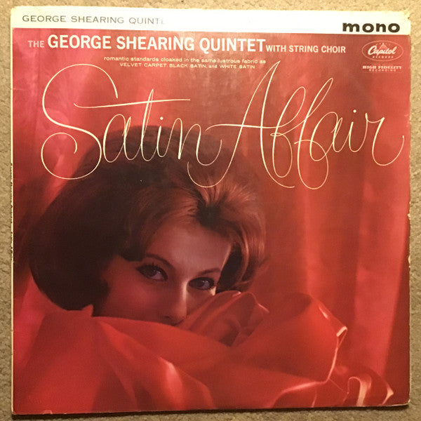 The George Shearing Quintet : Satin Affair (LP, Album, Mono)