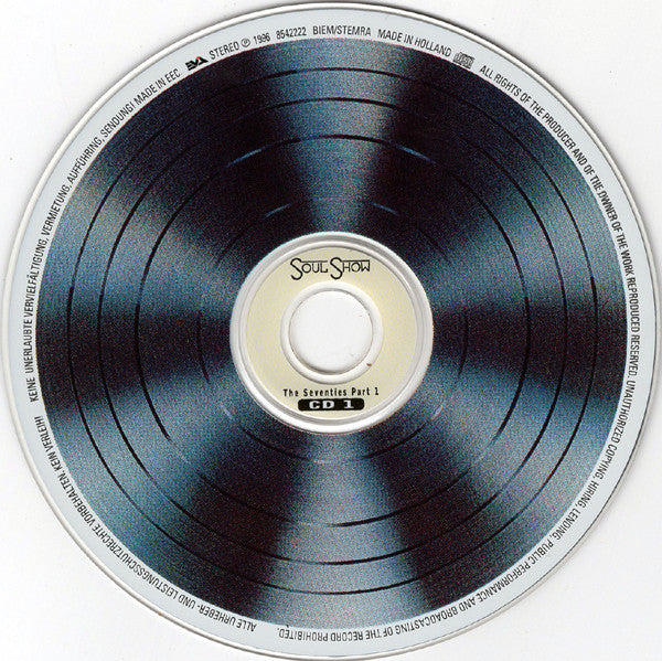 Various : Ferry Maat's Soulshow - 25th Anniversary Collection - The Seventies Part 1 (2xCD, Comp)