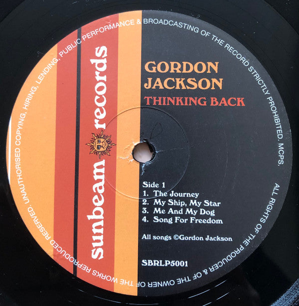 Gordon Jackson : Thinking Back (LP, Album, RE, 180)