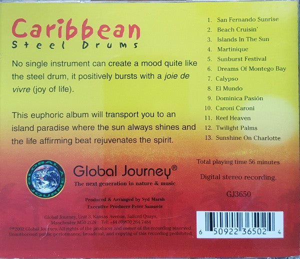 Syd Marsh's Steel Bros. : Caribbean Steel Drums (CD, Album)