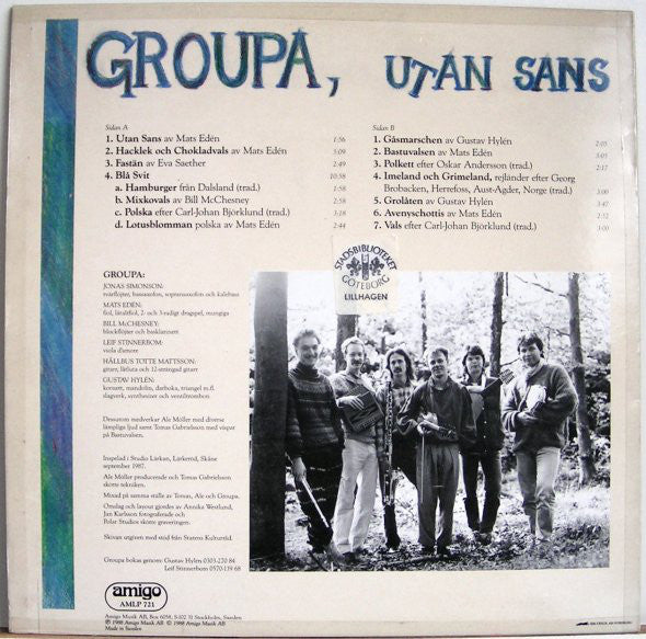 Groupa : Utan Sans (LP)