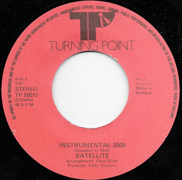 Satellite (10) : In The Year 2000 (7", Single)