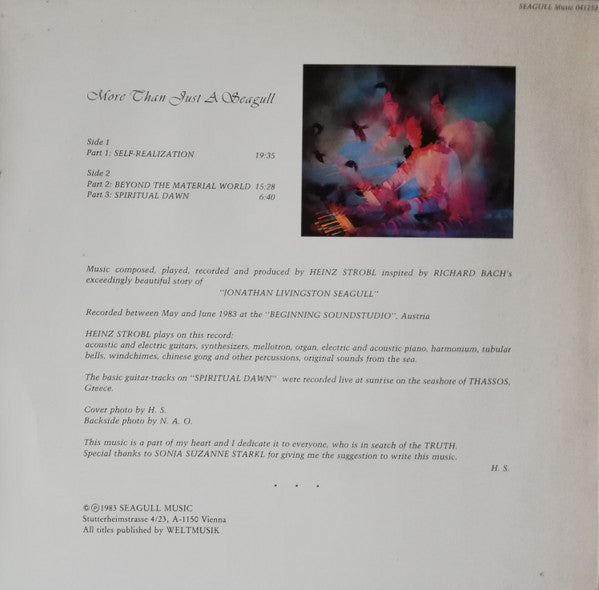 Heinz Strobl : More Than Just A Seagull (LP, Album)