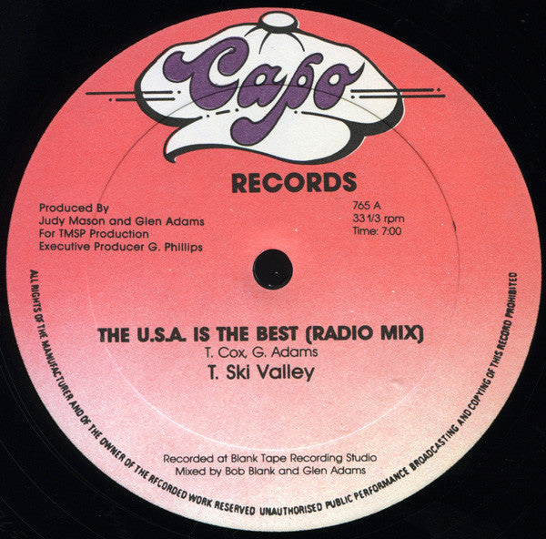 T. Ski Valley* : The U.S.A. Is The Best (12")