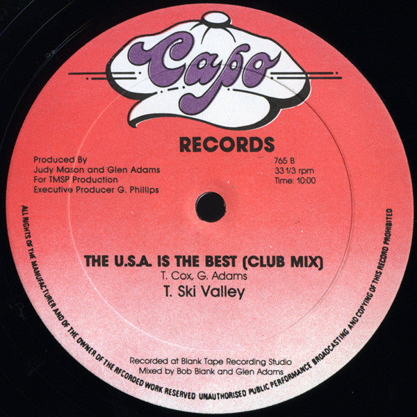 T. Ski Valley* : The U.S.A. Is The Best (12")