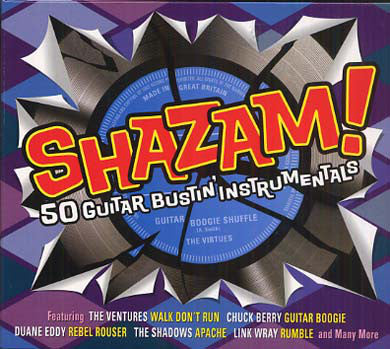 Various : Shazam! 50 Guitar Bustin' Instrumentals (2xCD, Comp)