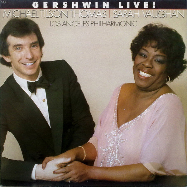 Michael Tilson Thomas, Sarah Vaughan, Los Angeles Philharmonic Orchestra : Gershwin Live! (LP, Album)