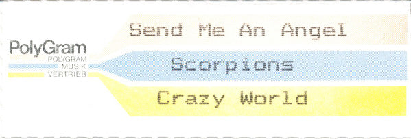 Scorpions : Send Me An Angel (7", Single)