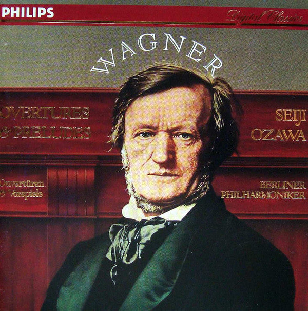 Richard Wagner - Seiji Ozawa, Berliner Philharmoniker : Overtures & Preludes (CD)