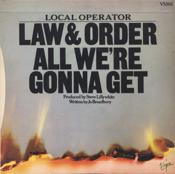 Local Operator : Law & Order (7")