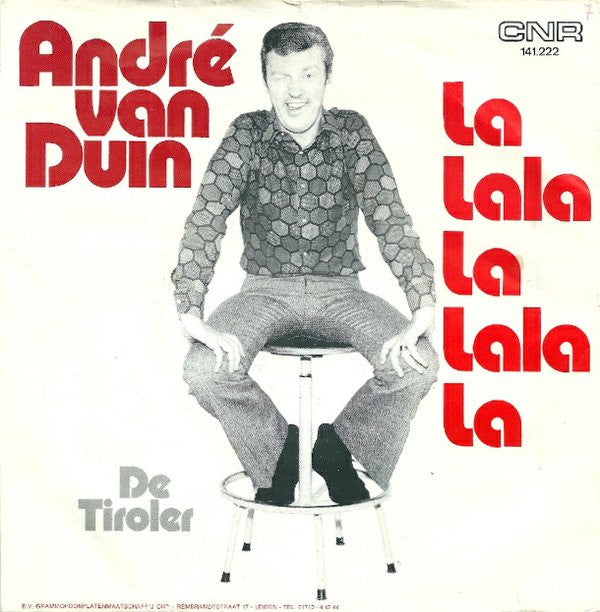 André van Duin : La Lala La Lala La (7", Single)