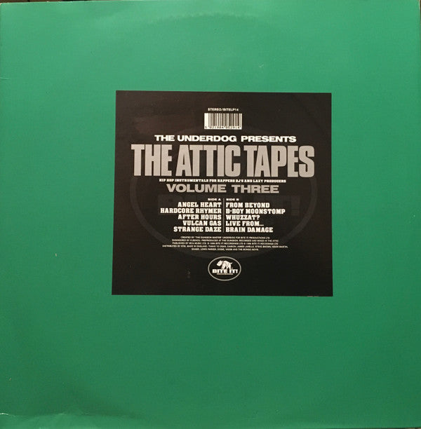 Underdog : The Attic Tapes Volume Three (LP)