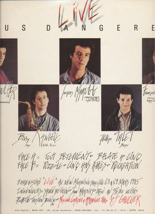 Abus Dangereux : Live (LP, Album)