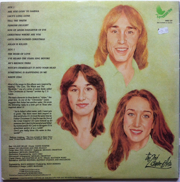 2nd Chapter Of Acts : The Roar Of Love (LP, Gat)