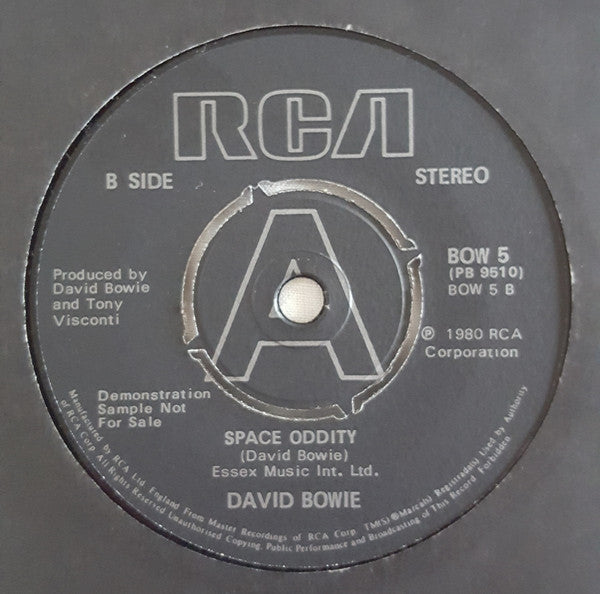 David Bowie : Alabama Song (7", Single, Promo)