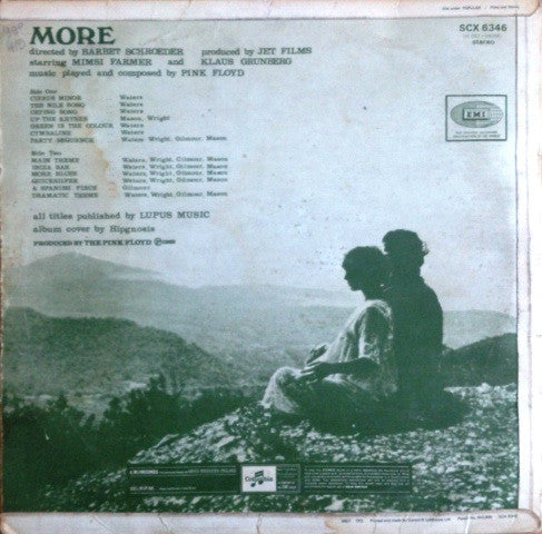 The Pink Floyd* : Soundtrack From The Film "More" (LP, Album)