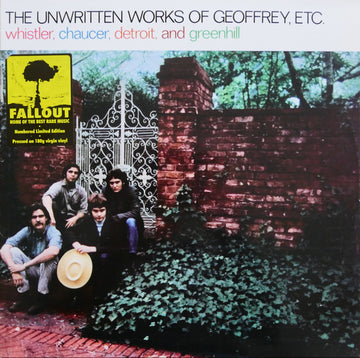 Whistler, Chaucer, Detroit, And Greenhill : The Unwritten Works Of Geoffrey, Etc. (LP, Ltd, Num, 180)