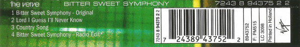 The Verve : Bitter Sweet Symphony (CD, Single)