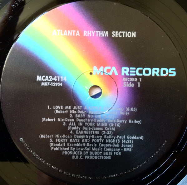 Atlanta Rhythm Section : Atlanta Rhythm Section (2xLP, Comp, Glo)