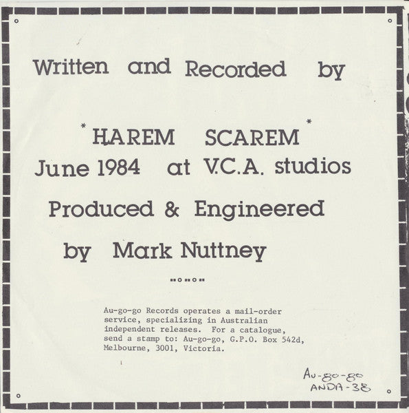 Harem Scarem (2) : Figurehead (7", Single, W/Lbl)