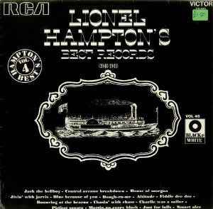 Lionel Hampton : Lionel Hampton's Best Records (1940-1941) Volume 4 (LP, Comp)