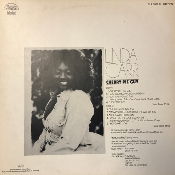 Linda Carr : Cherry Pie Guy (LP, Album)