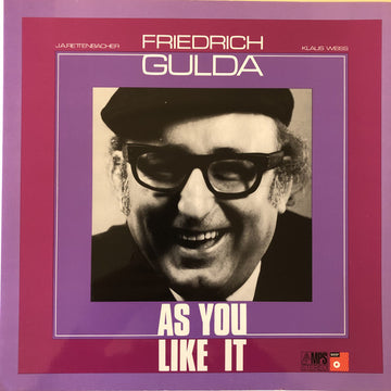 Friedrich Gulda : As You Like It (LP, Album, RE, Gat)