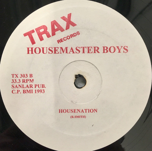 Farley Jackmaster Funk* / Housemaster Boys* : Love Can't Turn Around / Housenation (12", Red)