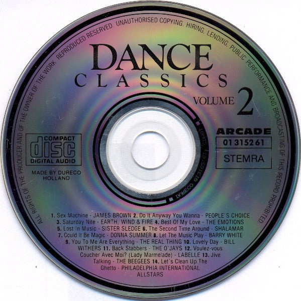 Various : Dance Classics Volume 2 (CD, Comp)