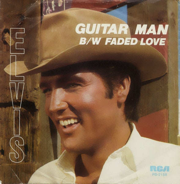 Elvis Presley : Guitar Man (7", Single)